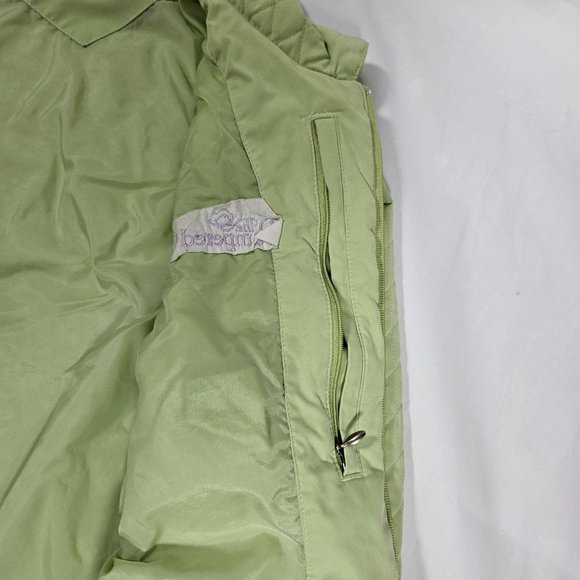 Pampered Chef Green Quilted Logo Jacket for Consultants Women's Size M Medium - Picture 8 of 9